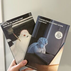 Anonymous Book Set: Diary of an Oxygen Thief & Chameleon in a Candy Store